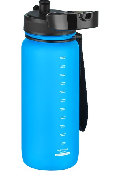 650 ml Tritan Su Matarası 14 Farklı Renk Softtouch