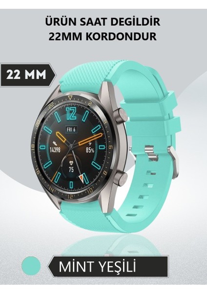 Samsung Gear S3 Frontier-Classic / Galaxy Watch 3 (45MM) - Watch 1 (46MM) Çizgi Desenli Kordon