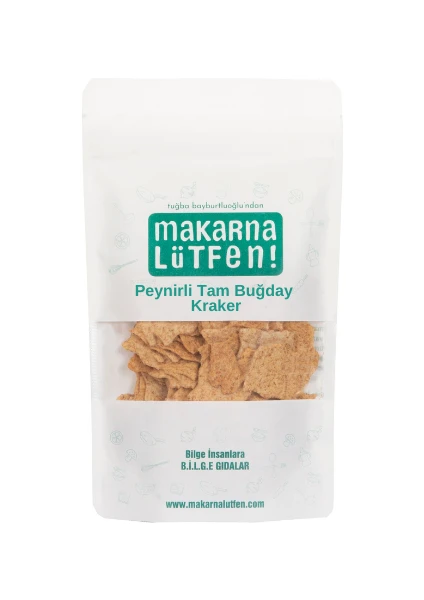 Makarna Lütfen Peynirli Tam Buğday Kraker (70 Gram)