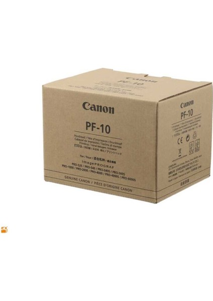 Feyza Bilişim® Canon Pf-10 Orijinal Plotter Baskı Kafası Print Head (0861C001)