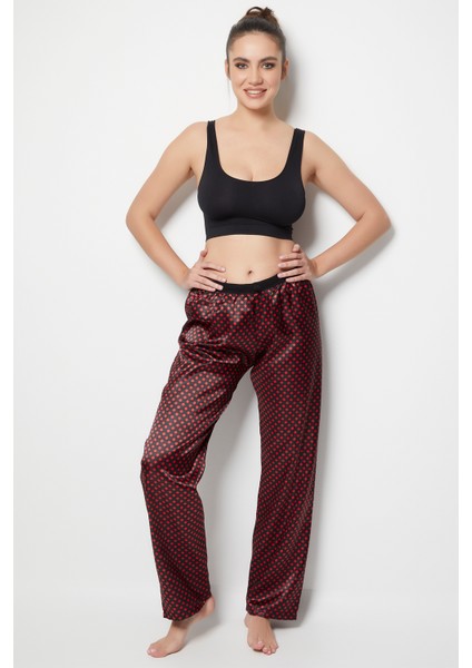 Puantiyeli Saten Pijama Altı fiyatları