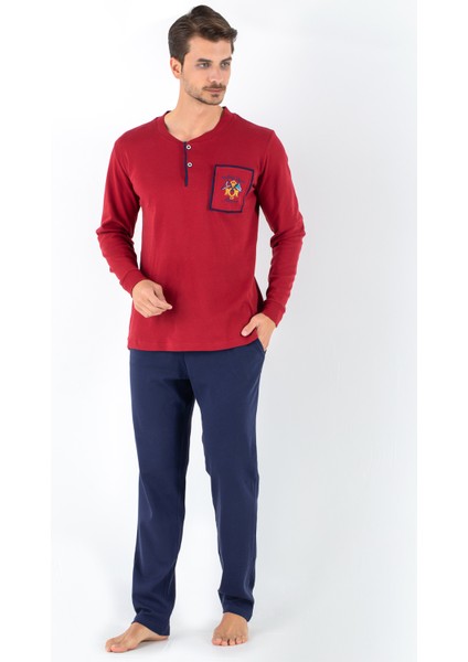 Uzun Kol Erkek Pijama Takımı