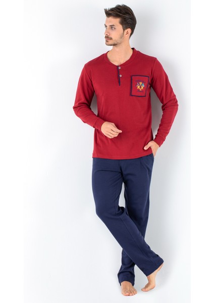 Uzun Kol Erkek Pijama Takımı