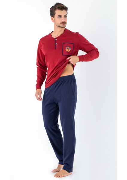 Uzun Kol Erkek Pijama Takımı