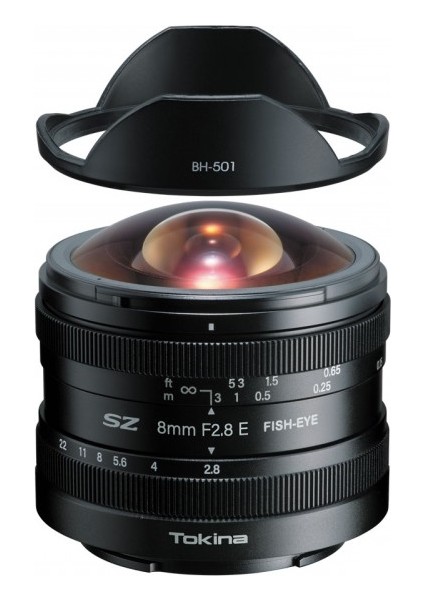 Sz 8mm F2.8 Fısh-Eye Lens (Sony E Uyumlu)