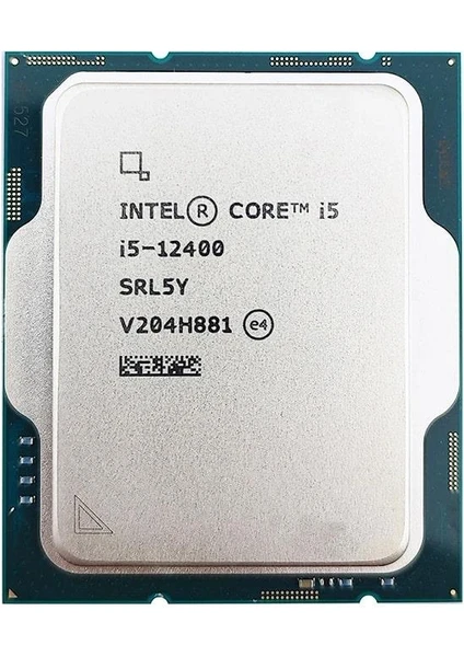 Core i5 12400 2,5 GHz 18 MB Cache 1700 Pin İşlemci