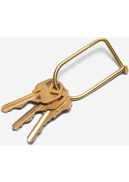 Wilson Keyring Brass - Pirinç Anahtarlık Altın Paslanmaz Çelik modelleri