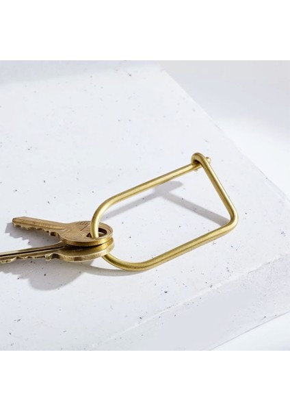Wilson Keyring Brass - Pirinç Anahtarlık Altın Paslanmaz Çelik fırsatları