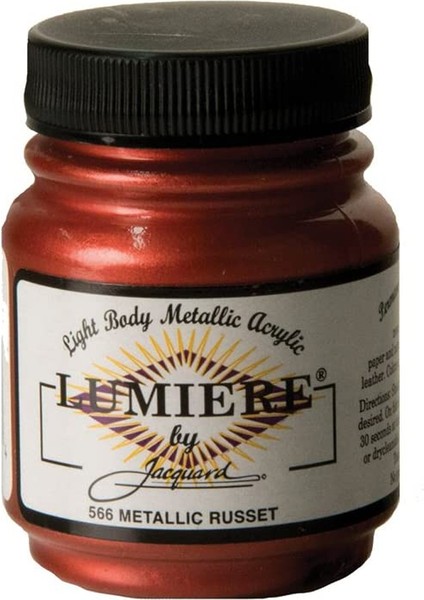 Lumiere Acrylic Paint 66 ml Metallic Russet 566