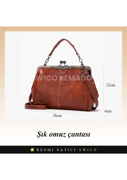 Kadın Vintage Omuz Çantası (Yurt Dışından) fiyatları