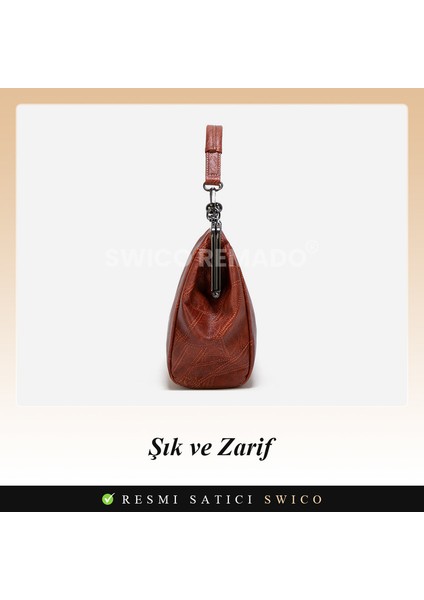 Kadın Vintage Omuz Çantası (Yurt Dışından) modelleri
