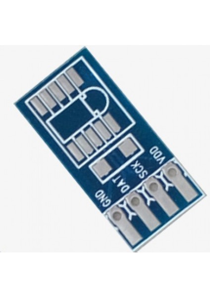 Roba Sensirion SHT1X Sensörler Için Dip Çevirici Pcb