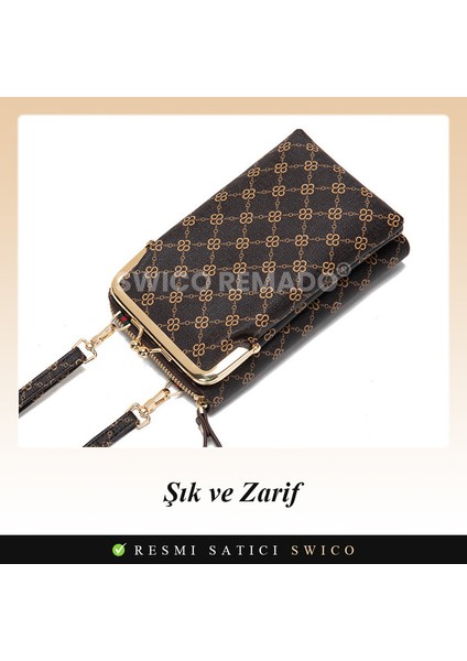 Kadın Vintage Çapraz Cep Telefonu Çantası (Yurt Dışından) modelleri