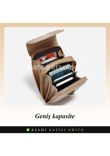 Kadın Vintage Çapraz Cep Telefonu Çantası (Yurt Dışından) fırsatları