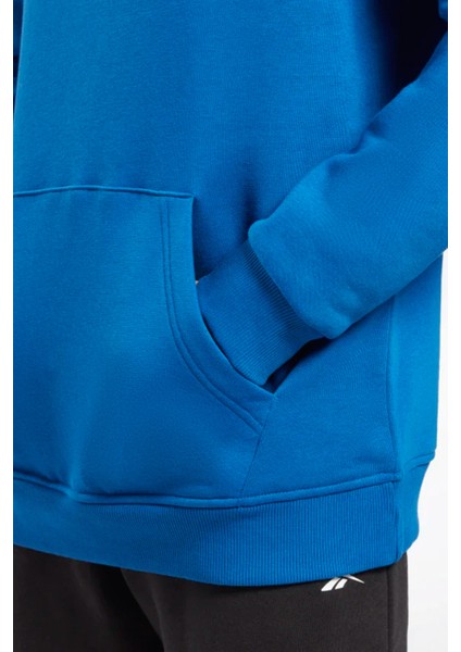 Rı Flc Big Logo Hoo Mavi Erkek Sweatshirt fırsatları