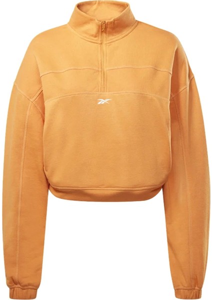 Wor Knit 1/4 Zip Mavi Kadın Sweatshirt indirimleri