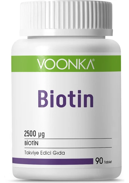 Biotin Saç ve Tırnak 90 Tablet