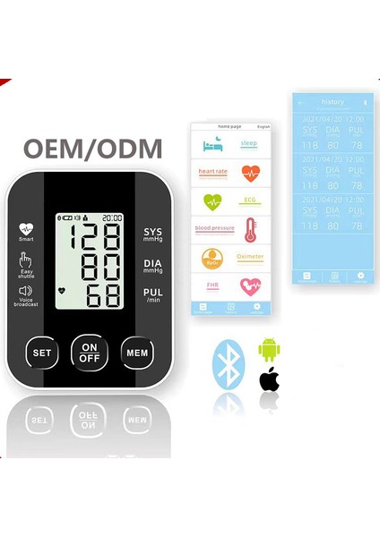 Sesli Anonslu Yüksek Hassasiyetli Otomatik Tansiyon Ölçer (Yurt Dışından) modelleri