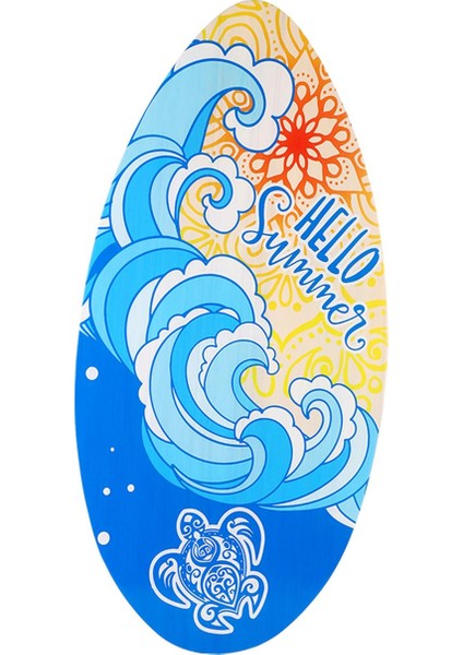 Skim Board Havuzu Yetişkin Gençler Çocuklar Için Ahşap Açık Skimboard (Yurt Dışından)