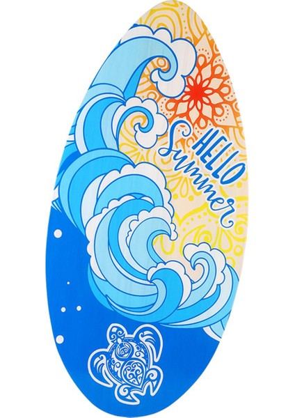 Skim Board Havuzu Yetişkin Gençler Çocuklar Için Ahşap Açık Skimboard (Yurt Dışından)