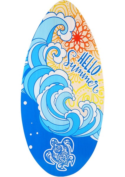 Skim Board Havuzu Yetişkin Gençler Çocuklar Için Ahşap Açık Skimboard (Yurt Dışından)