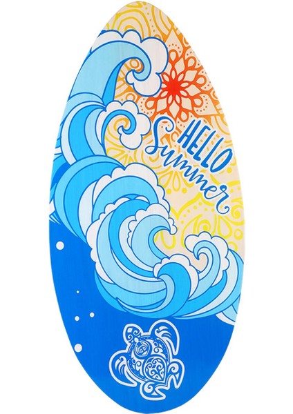 Skim Board Havuzu Yetişkin Gençler Çocuklar Için Ahşap Açık Skimboard (Yurt Dışından)