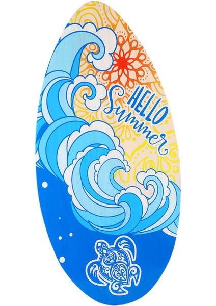 Skim Board Havuzu Yetişkin Gençler Çocuklar Için Ahşap Açık Skimboard (Yurt Dışından)