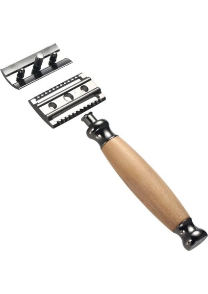 Shave Q5 Manuel Tıraş Makinesi + U3 Full Metal Ustura + 5'li Platinum Jilet