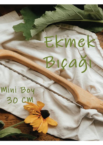 Ballerina Farm Mini Mutfak Ekmek Bıçağı, Peynir Bıçağı, Ahşap Bıçağı, Sunum Bıçağı