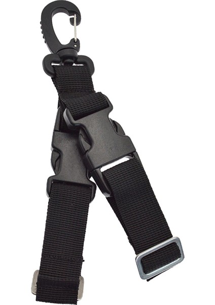 Dalış Fin Kayışı Evrensel Dişli Şnorkel Keeper Strap Unisex Scuba Dalış Siyah (Yurt Dışından)