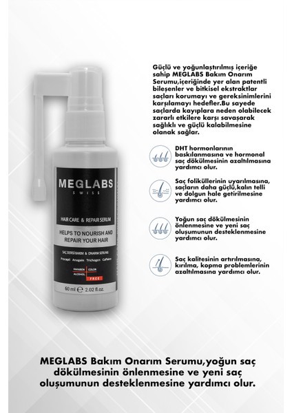 Meglab's Hair Care & Repair Serum