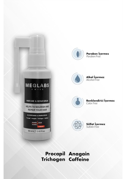 Meglab's Hair Care & Repair Serum fiyatları