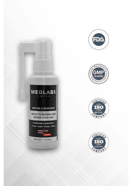 Meglab's Hair Care & Repair Serum modelleri
