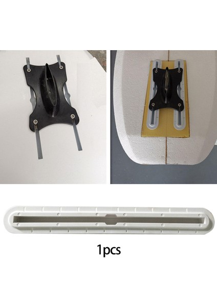 Longboard Portable Longboard Dümen Yuvası Su Sporları Aktiviteleri Beyaz (Yurt Dışından)