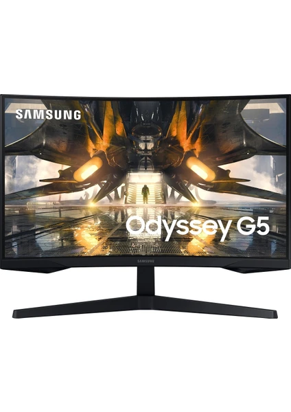 LS27AG550EPXUF Odyssey G5 27” 1 Ms MPRT 165 Hz 2K Freesync Kavisli Oyun Monitörü