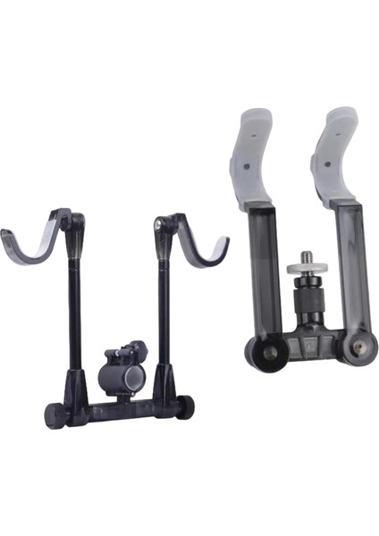 Balıkçılık Çubukları Tutucu Dinlenme Ekipmanı Aksesuar Stand Desteği Stand Balıkçılık Black Double 1 Set (Yurt Dışından) fiyatları