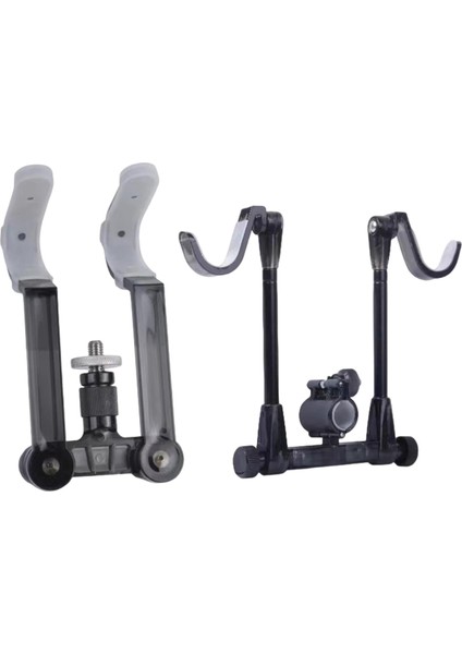 Balıkçılık Çubukları Tutucu Dinlenme Ekipmanı Aksesuar Stand Desteği Stand Balıkçılık Black Double 1 Set (Yurt Dışından) indirimleri