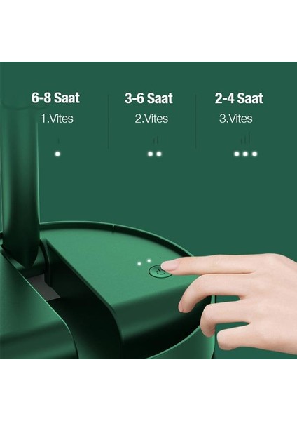 1200MAH Dokunmatik Ultra Hızlı ve Sessiz Masaüstü Vantilatör, Katlanabilir, Portatif, Taşınabilir Fan