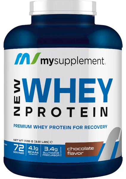 Mysupplement Protein Tozu Whey Protein Çikolata 1728 gr Shaker hediyeli