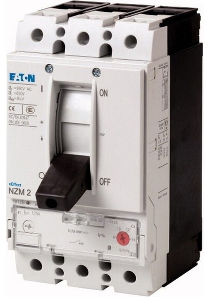 NZMN2-S200 Kompakt Şalter (Ayarlanabilir Manyetik Korumalı) 3X200A 50KA