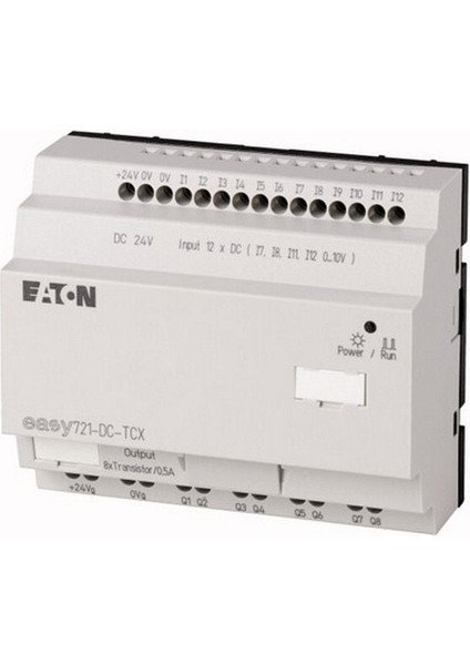 EASY721-DC-TCX Easy Röle-Ekransız, 24VDC 12D