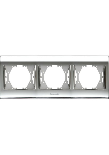 Thea Blu Chrome+Beyaz Üçlü Çerçeve - WBTF08035CH-TR