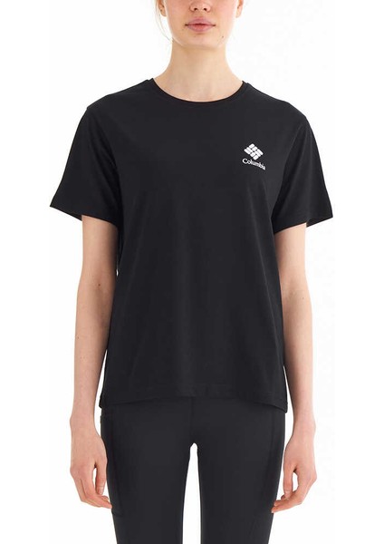 Csc Stacked Mini Gem Logo Kadın Kısa Kollu T-Shirt