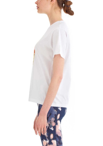 Csc Floral Blur Kadın Kısa Kollu T-Shirt fiyatları