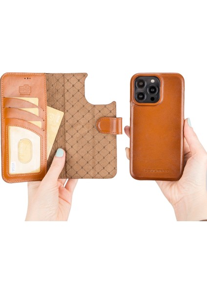 Apple iPhone 14 Pro Uyumlu Deri Kılıf MW36 Rst2 indirimleri
