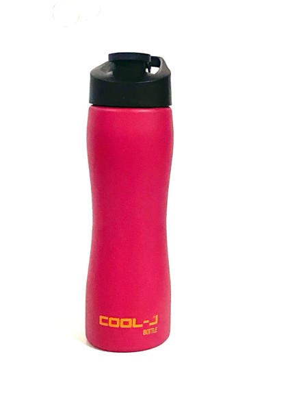 Cool-J Bottle  Steel 304 Paslanmaz Çelik Matara 750CC Sporcu - Pembe