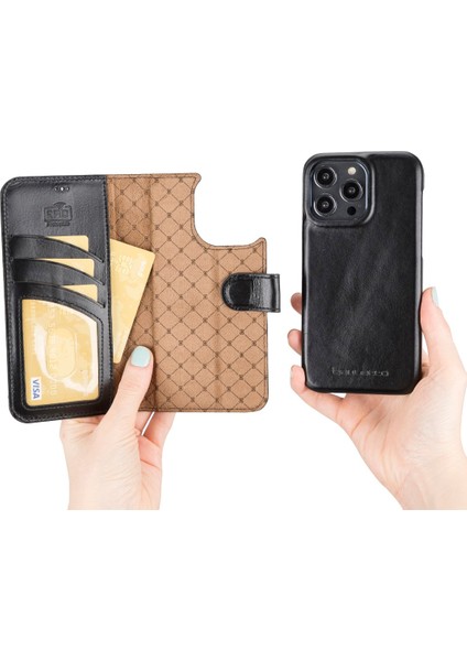 Apple iPhone 14 Pro Uyumlu Deri Kılıf MW36 Rst1 modelleri