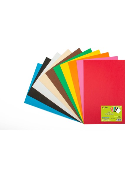 Eva, Yapışkanlı, A4, 10’luk Paket