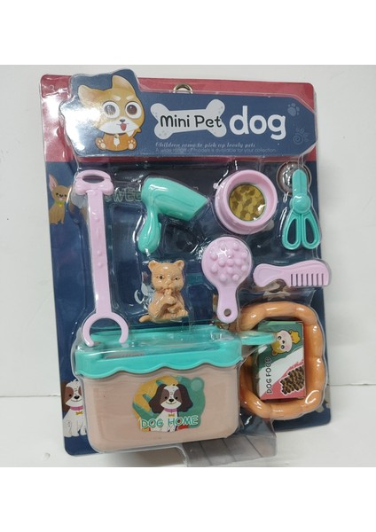 Mini Pet Dog Köpekli Pet Oyun Seti modelleri