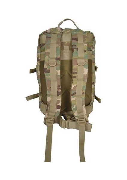 Lazer Kesim 45 Litre Multicam Kamuflaj Desenli Sırt Çantası, Taktik Çanta